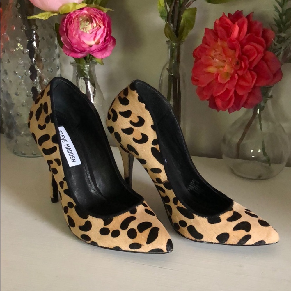 Steve Madden leopard print pumps (6)